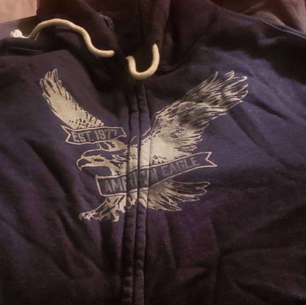 American eagle zip up hoodie